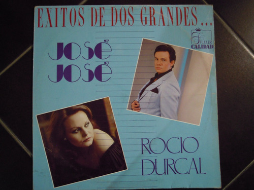 Jose Jose Y Rocio Durcal Lp Exitos De 2 Grandes Promo Fuller