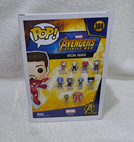 Funko Pop Avengers Infinity War, Iron Man 304 (Usado)
