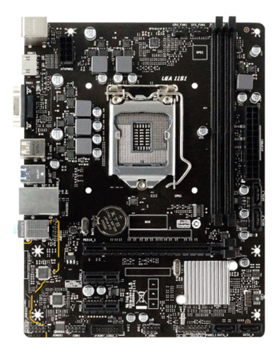 H310mh Lga 1151 4xusb 2.0 4xsata Para El Chipset H410 Atx Ma