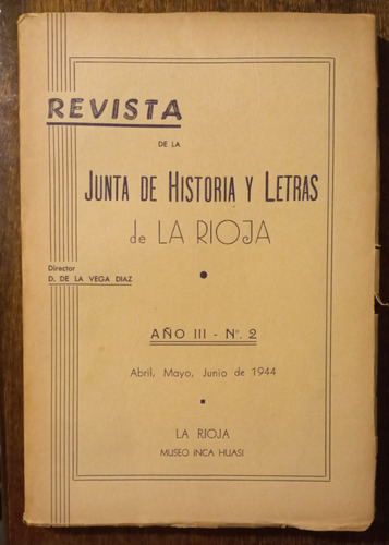 Revista De La Junta De Historia Y Letras De La Rioja 1944 #2