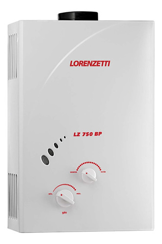 Aquecedor Gas Lorenzetti 7.0 Lt Glp Lz 750bp