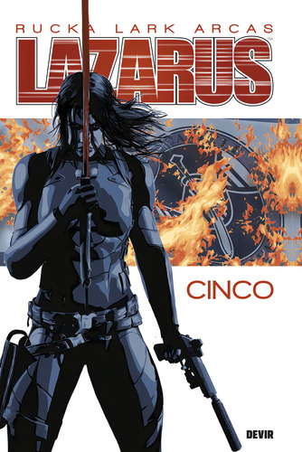 Lazarus - Vol. 05, De Rucka, Greg., Vol. 5. Editorial Devir, Capa Mole Em Português