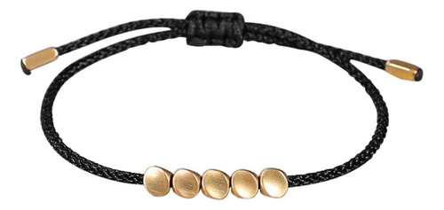 Pulsera Hecha A Mano Con Cuentas De Cobre Tibetano, Brazalet