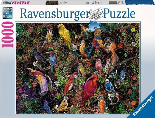 Rompecabezas Ravensburger De 1000 Piezas: Birds