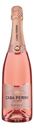 Espumante Brasileiro Rosé Brut Casa Perini Serra Gaúcha Garrafa 750mlCasa Perini Espumante adega Casa Perini 750 ml