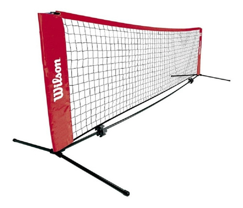 Red Mini Tenis Wilson Portable 6 Mts Postes Aluminio + Funda