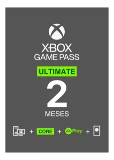 Xbox Game Pass Ultimate 2 Meses