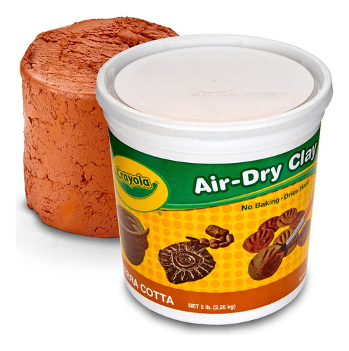 Crayola - Arcilla De Secado Al Aire, Terracota, Arcilla Para