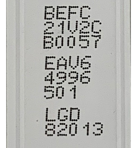 Led's Lg Eav64996401 Eav64996501 Hc820dqf-slxr1 82un8570puc (Usado)