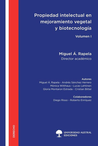 Propiedad Intelectual En Mejoramiento Vegetal Y Biotecnol...