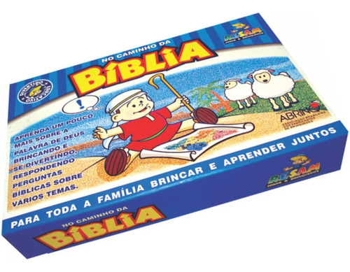 Jogo No Caminho Da Bíblia: Tabuleiro + Cartas