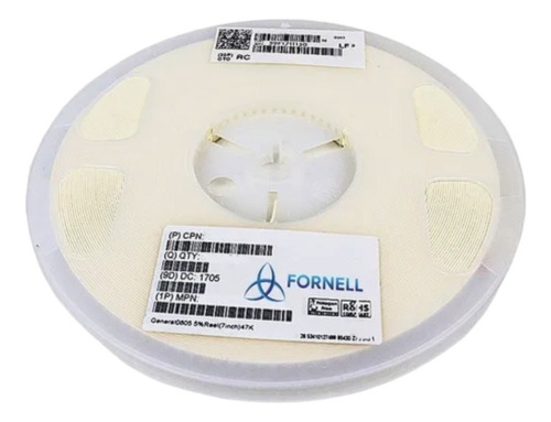 Rolo Com 4.000x Capacitor Smd 10nf 25v 5% X7r