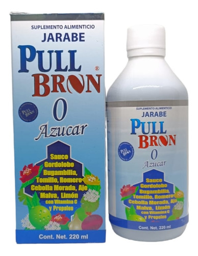 Jarabe Pull Bron 0 Azúcar 220ml