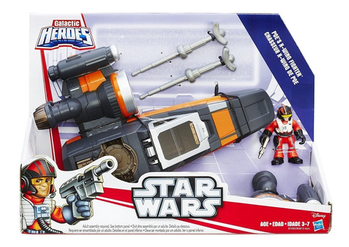 X-wing & Poe Dameron Playskool Star Wars Galactic Heroes