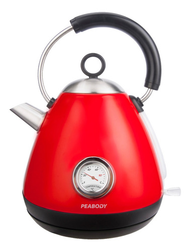 Pava Eléctrica Peabody Pe-kv8215 Color Roja 220v 1.7l 6