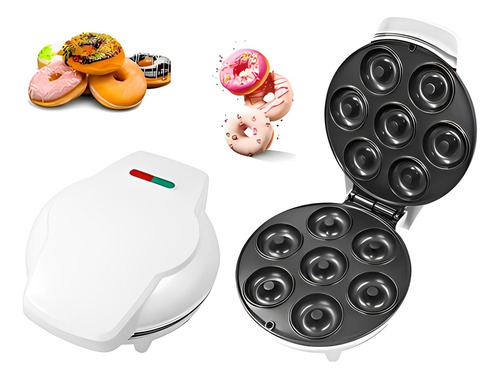 Máquina 110v P/ Assar Mini Donuts Rosquinhas Confeitaria