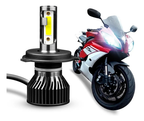 Ampolleta Turbo Led H4 Sólo Elec. Directa / 8000lm / 6000k