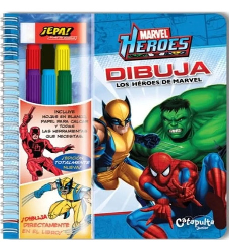 Dibuja A Los Heroes De Marvel 