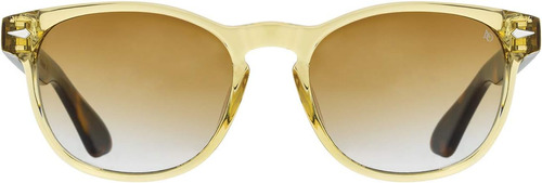 Gafas De Sol Ao-1004, Color Tortuga De Cristal Amarillo, Len