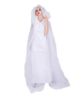 Disfraz De Halloween De Novia Fantasma Aterradora Para Mujer