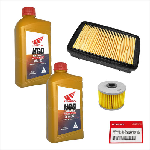 Kit Service Honda New Twister Cb 250 Filtros Original M1