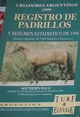 Turf Registro De Padrillos 1999 Criadores Caballos Argentina