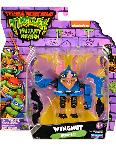 Tortugas Ninja Movie Wingnut C/ Acc 83269a Srj