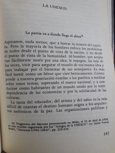 Pensamiento Educativo De Jaime Torres Bodet