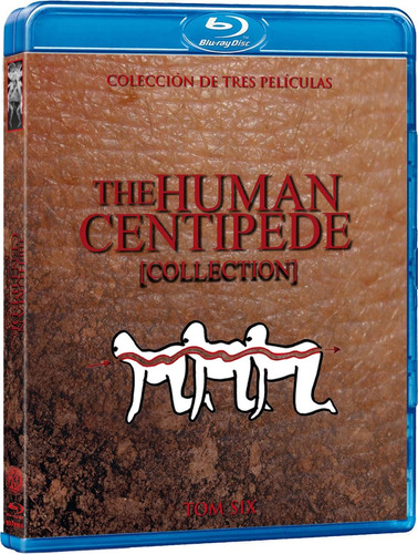 Blu Ray The Human Centipede Collection Trilogia 