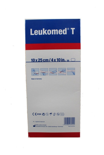  Leukomed T Apósitos Transparente Estéril 10x25cm 1 Unidad
