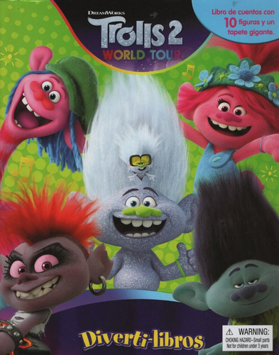 Trolls 2 World Tour - Diverti-libros