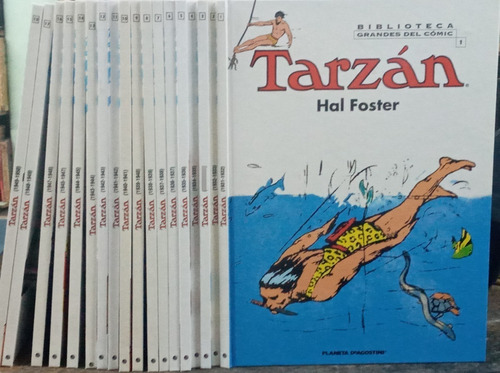 Imagen 1 de 10 de Tarzan 1931 / 1950 * Hal Foster Y Burne Hogarth * 18 Tomos *