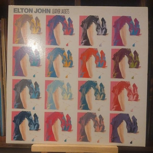 Lp Elton John -leather Jackets (época Canadá 1986)