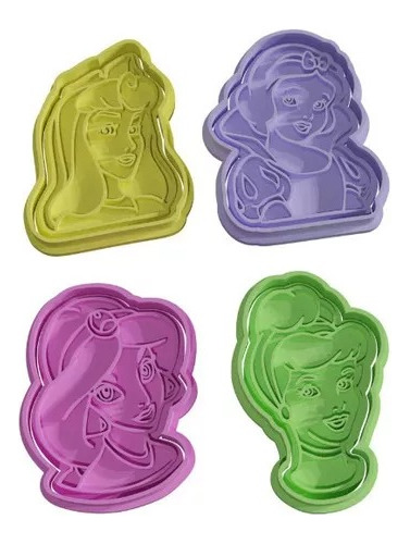 Cortadores De Galleta Princesas