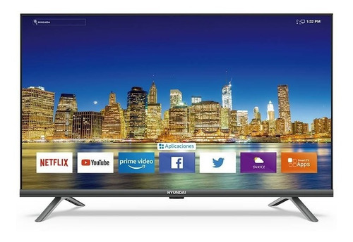 Imagen 1 de 1 de Televisor Tv Led Hd 32puLG Hyundai Alta Definicion