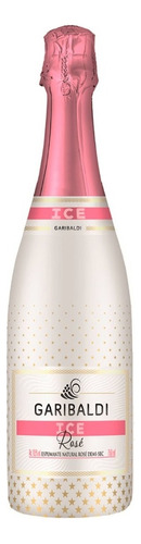 Gaseificado Ice Rosé Garibaldi Zero Álcool - 750 Ml