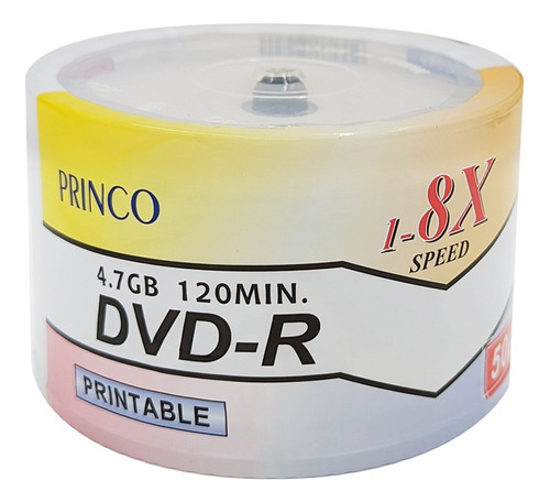 Cono X50 Dvd-r Printable Princo 4.7gb