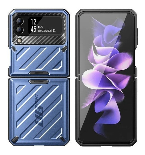 Case Supcase Para Galaxy Z Flip 3 Protector 360° Con Gancho