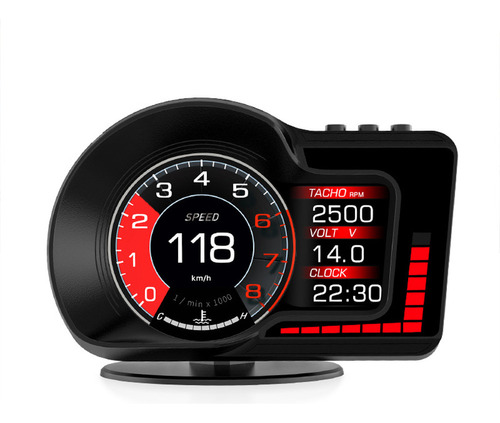 Sistema Dual De Velocímetro Gps Digital Con Pantalla Frontal