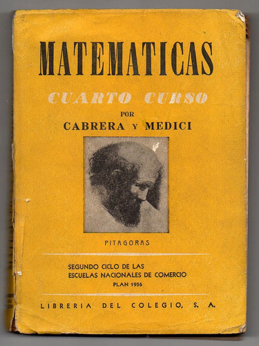 Matemáticas 4º Curso.- Cabrera - Medici Usado (5)