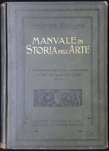 Manuale Di Storia Dell´arte. Vol. 4. Rinascimento 50n 033