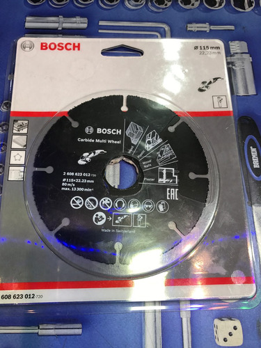 Imagen 1 de 1 de Disco Multimaterial Bosch 115mm Suizo