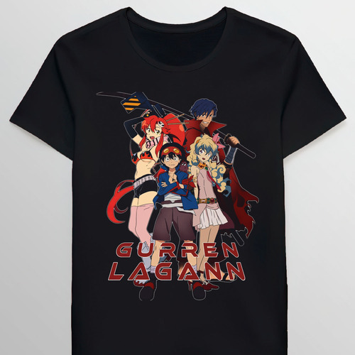 Remera Gurren Lagann Kamina Simon Nia Teppelin Yoko 93257432