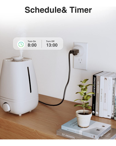 Mini Plugue Inteligente, Temporizador De Saída Wifi