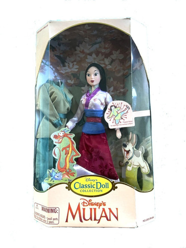 Mulan Disney Classic Doll Collection Rare Finding