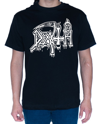 Camiseta Death Rock And Music