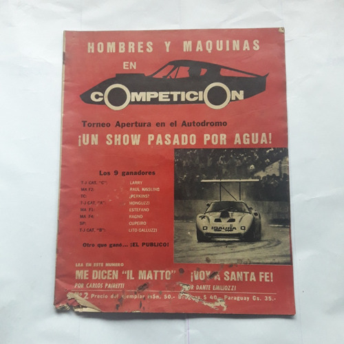 Revista Automovilismo Hombres Y Maquinas En Competicion 2