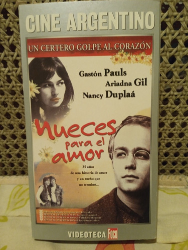 Nueces Para El Amor (2000) Gastón Pauls-ariadna Gil. Vhs