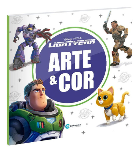 Livro De Colorir Infantil Buzz Lightyear Disney Pixar