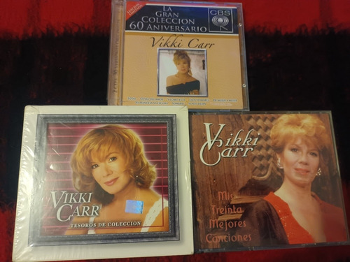 Vikki Carr Tesoros De Coleccion 3 Cds / Mis Treinta 